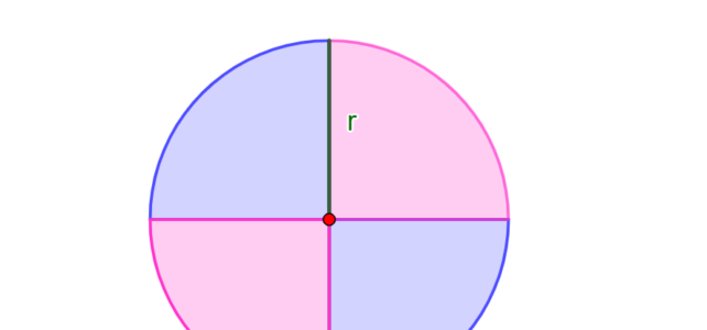 Herleitung Flächeninhalt eines Kreises (Ma 8)